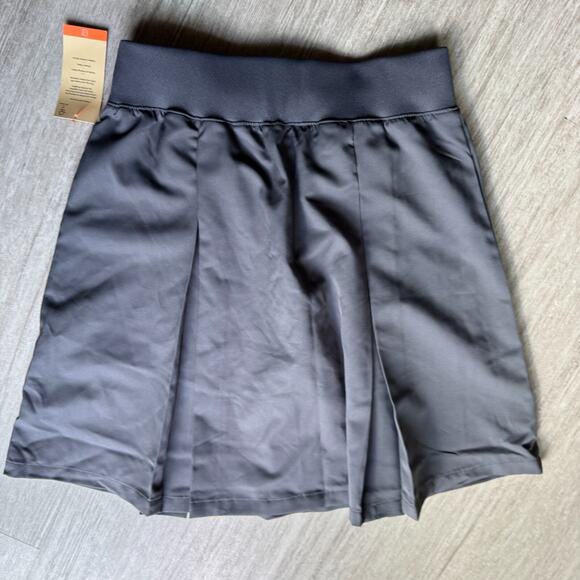 French Toast Uniform Skirt Womens 6 NWT Gray Stretch Waist A Line Short - Picture 2 of 7